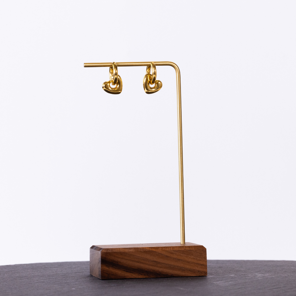 Amour   heart shaped charms