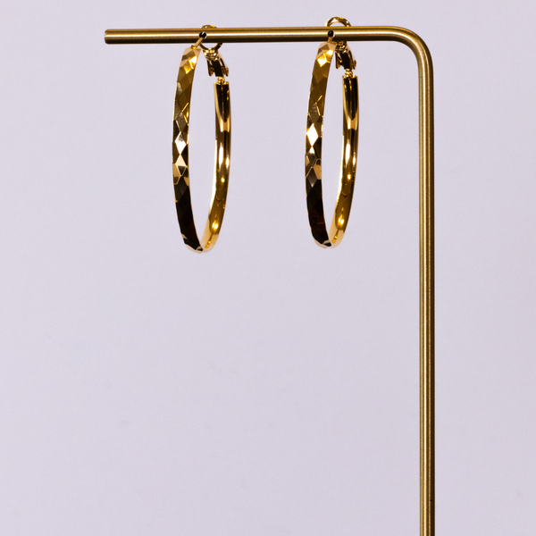 Gold hoop