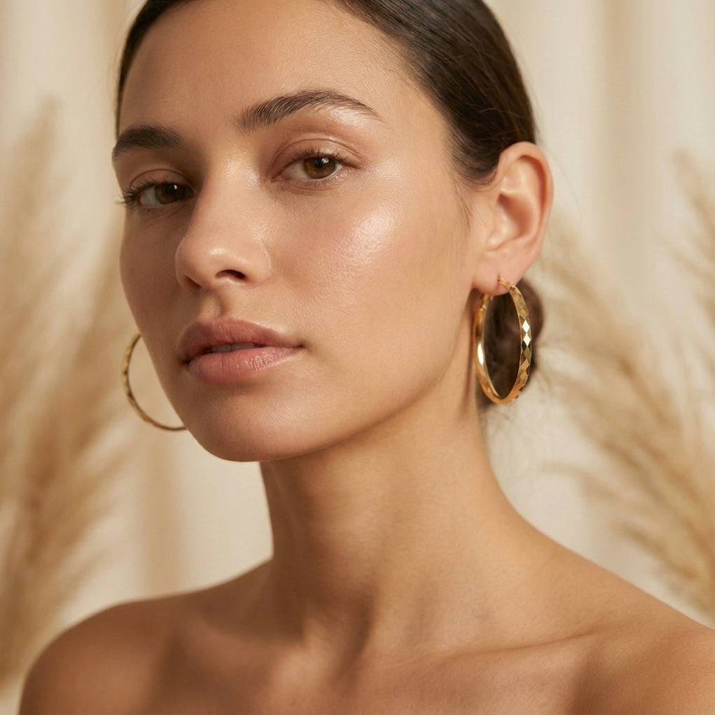 Gold hoop