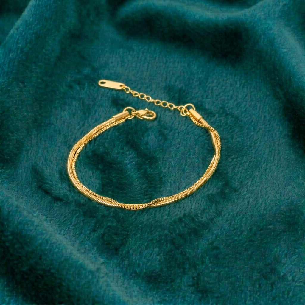 Serena snake chain bracelet