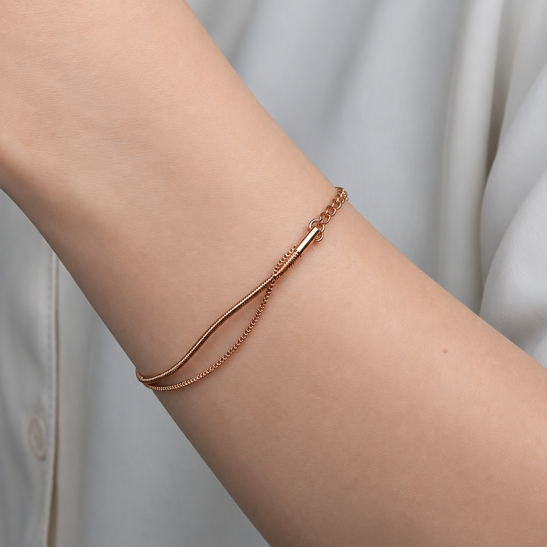 Serena Snake Chain Bracelet